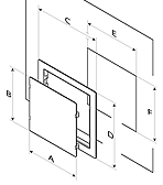 access panel sizes and specifications